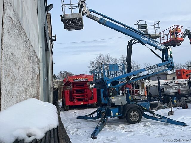 Trailer-Mounted Boom Lift Genie TZ34 12.36 m