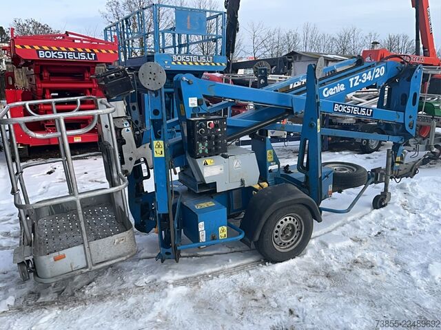 Trailer-Mounted Boom Lift Genie TZ34 12.36 m