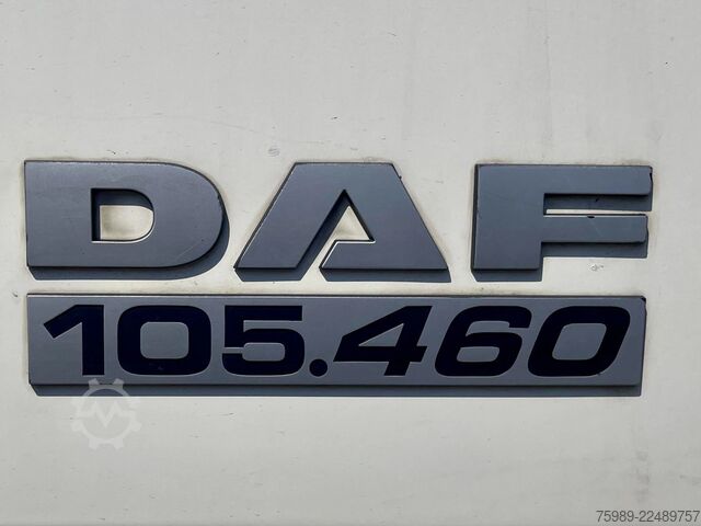 Container transportation DAF XF 105.460 EURO5,  BDF, RETARDER, FRIGO, WHEELB...