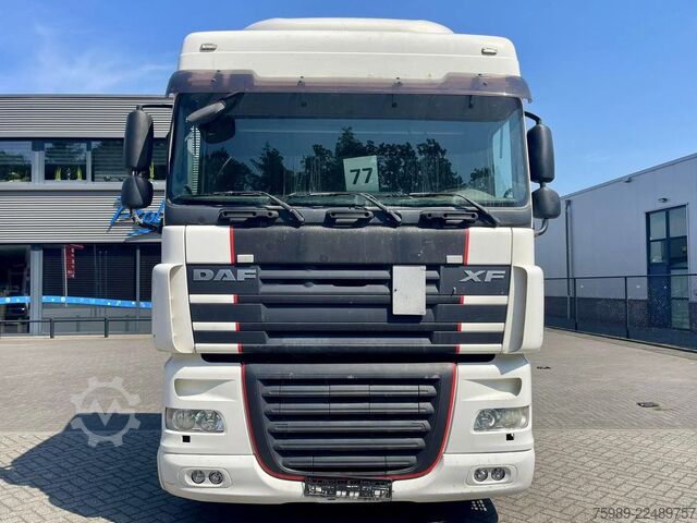 Container transportation DAF XF 105.460 EURO5,  BDF, RETARDER, FRIGO, WHEELB...