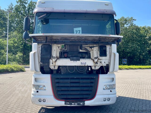 Container transportation DAF XF 105.460 EURO5,  BDF, RETARDER, FRIGO, WHEELB...