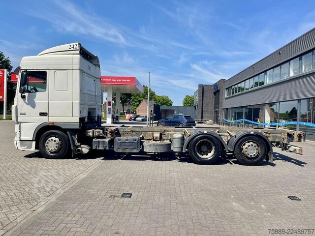 Container transportation DAF XF 105.460 EURO5,  BDF, RETARDER, FRIGO, WHEELB...