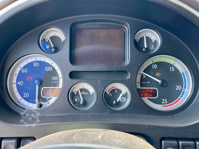 Container transportation DAF XF 105.460 EURO5,  BDF, RETARDER, FRIGO, WHEELB...