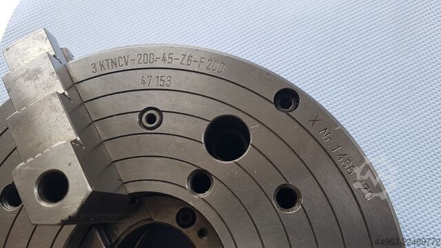 Dreibackenfutter-Kraftspannfutter FORKARDT 3KTNCV-200-45