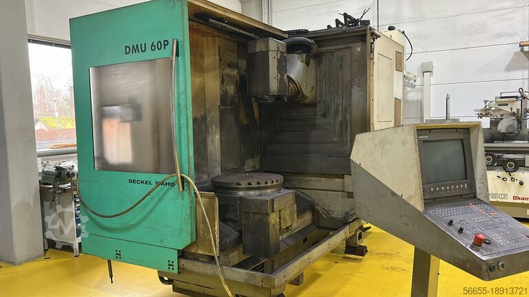 Bearbeitungszentrum 5-Achs CNC DMG MORI DMU 60 P 60 WKZ Wechsler