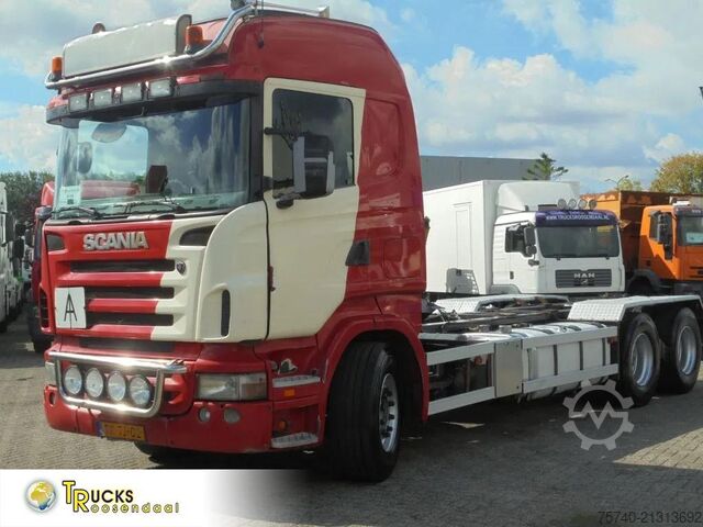 Chassis cab Scania R470 + 6X2 + PTO