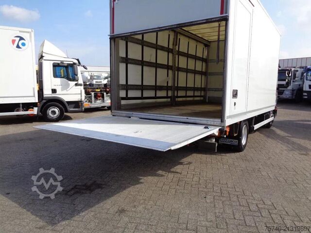Curtain sided Iveco Eurocargo 80EL21 Manual + Euro 6 + Dhollandia Lift