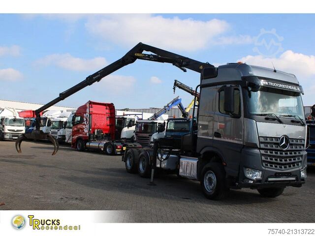 Crane Mercedes-Benz Arocs 2858  + PALFINGER S260Z96 (2022) + 6X4