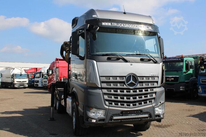 Crane Mercedes-Benz Arocs 2858  + PALFINGER S260Z96 (2022) + 6X4