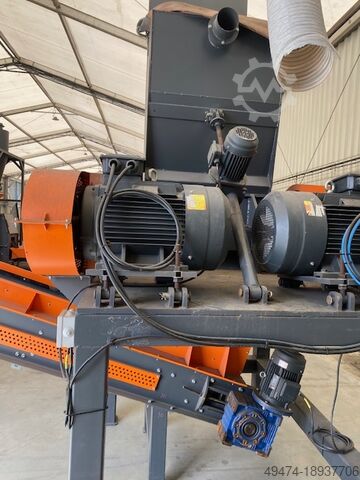 COMPLETE COPPER GRANULATION SORTING LINE CD RECYMAT - EDO 