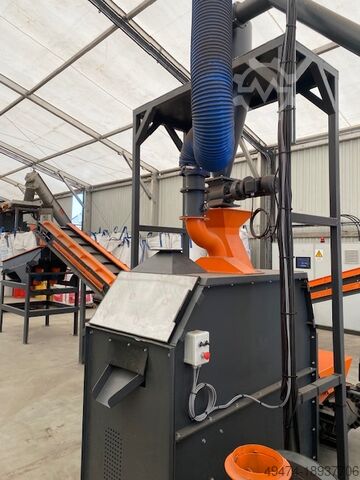 COMPLETE COPPER GRANULATION SORTING LINE CD RECYMAT - EDO 