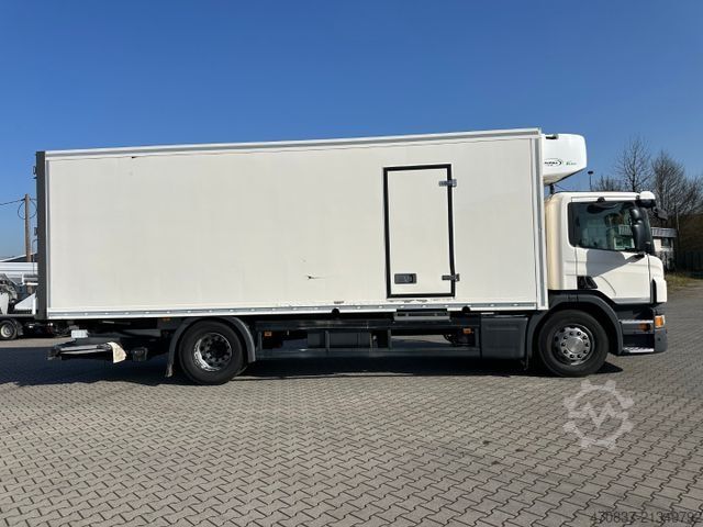 Kühlkoffer-LKW SCANIA P250 / LBW / Carrier 1150 MT / Seitentür / Trenn