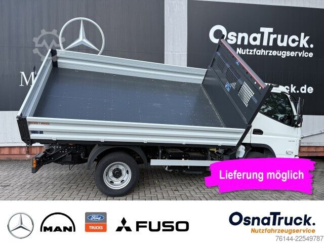 Transporter mit Kipper FUSO Canter 7C15AMT 3-Seitenkipper Autom,Nutzl.3785KG