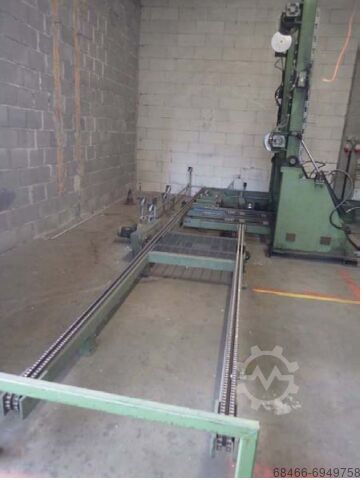 Continuous press with block tipper Ott 300K-160S