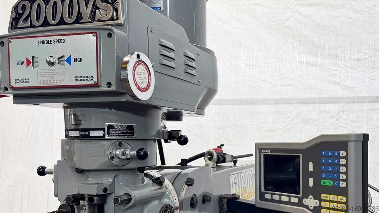 Milling machine Used Europa Milltech 2000 VS Turret Milling Machine