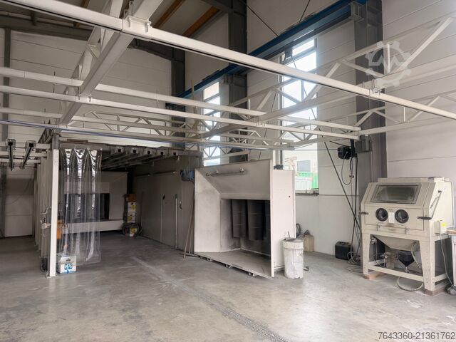 Powder coating system 6.5m complete ROMER 