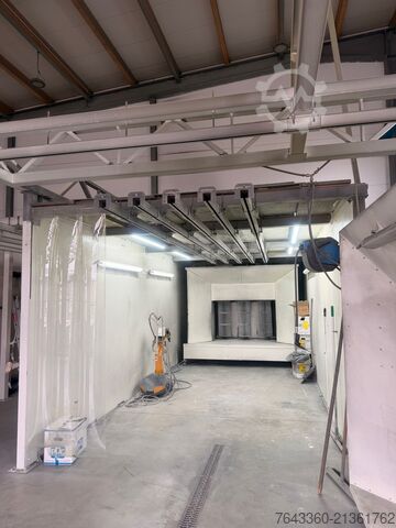 Powder coating system 6.5m complete ROMER 