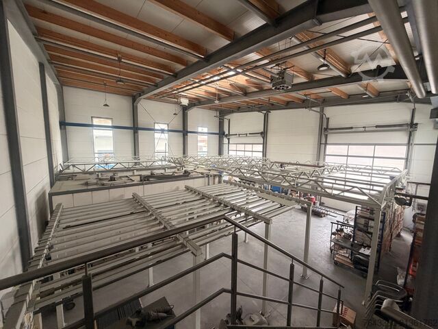 Powder coating system 6.5m complete ROMER 