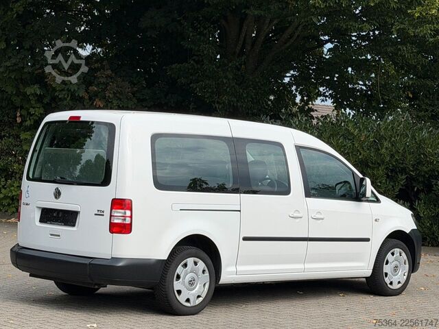Kleinbus VW Caddy Maxi 1.6 Tdi 5 Sitze Rollstuhlrampe Klima