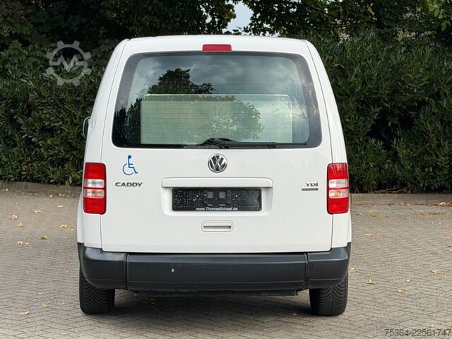 Kleinbus VW Caddy Maxi 1.6 Tdi 5 Sitze Rollstuhlrampe Klima