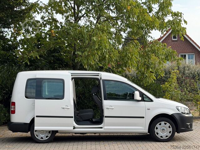Kleinbus VW Caddy Maxi 1.6 Tdi 5 Sitze Rollstuhlrampe Klima