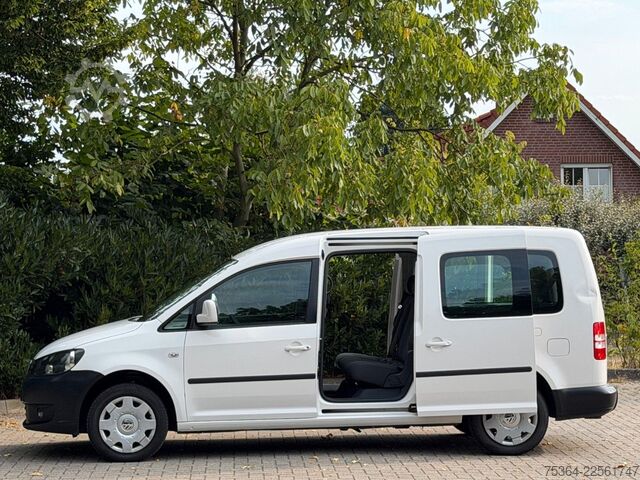 Kleinbus VW Caddy Maxi 1.6 Tdi 5 Sitze Rollstuhlrampe Klima