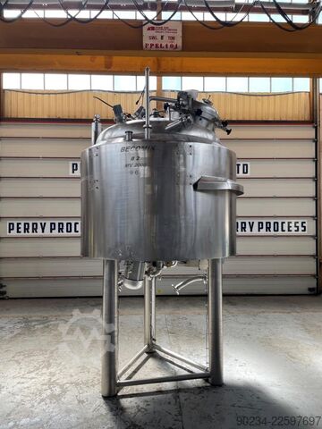Becomix Type MV-2000 Edelstahl-Vakuum-Vormisch-Prozessbehälter, 2.000 Liter BECOMIX MV-2000