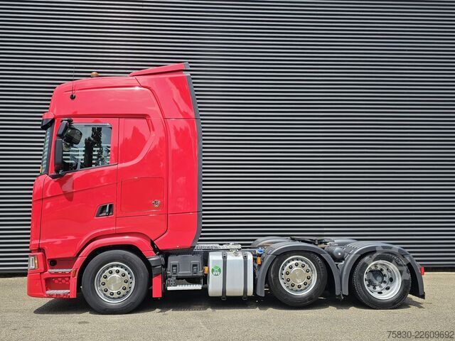 Volumentransport Scania S580 V8 / 6x2/4 / MEGA / LOWDECK / 103 cm
