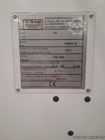 Throughfeed machining center Vitap K3