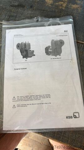 Centrifugal pump water pump KSB AU F-150-150-045 GG 109D