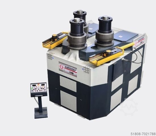 Section beding machine with hydraulic feed of roll KK-Industries Profilbiegemaschine Sahinler HPK-160 DP ( 2 Speed)