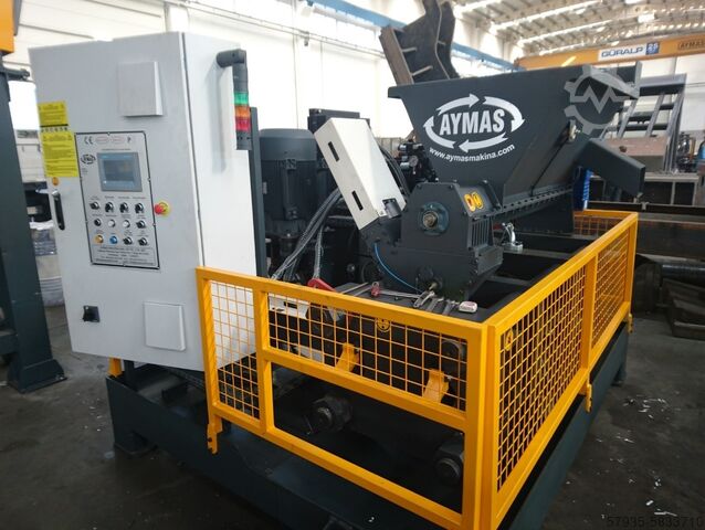 Brikettierpresse Aymas Recycling Machinery BP 80 Chip Briquetting Press