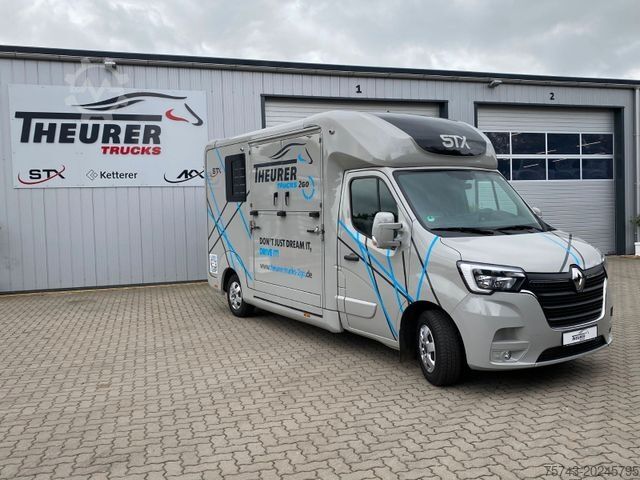 Livestock transporter RENAULT Master STX Haras 3 sitzer