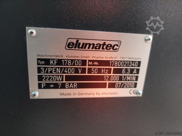 Three-spindle copy milling machine ELUMATEC KF 178-00
