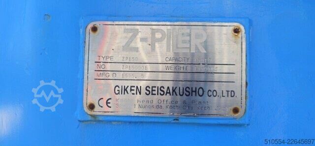 Giken Silent Piler ZP150 * Powerpack EU200 Giken Silent Piler ZP150 * Powerpack EU200