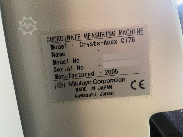 Coordinate measuring machine Mitutoyo Crysta-Apex C776