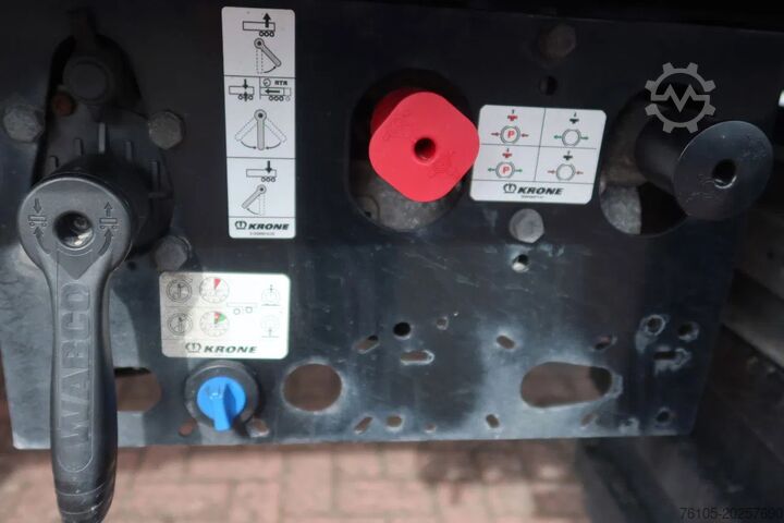 Box body Krone 2 Asser Gesloten Trailer Lift As