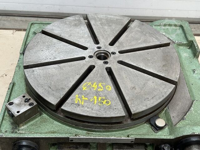 Manual rotary table Plateau diviseur manuel Ø 450 mm