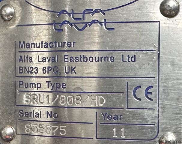 Disc separator Alfa Laval MRPX 810