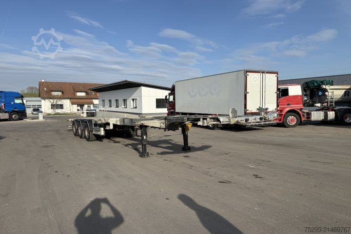 Swap body semitrailer Fliegl SDS 380 Containertransport / Swiss-Vehicle