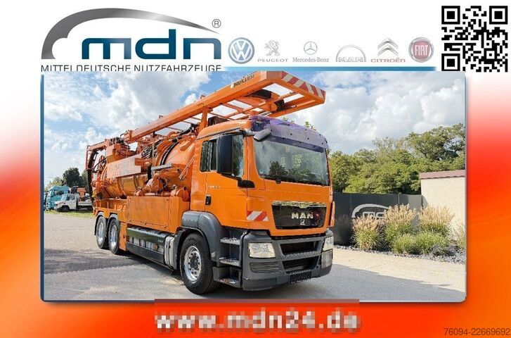 Saugwagen MAN TGS 33.540 Müller Saug-Druck-Kombispüler Recycle