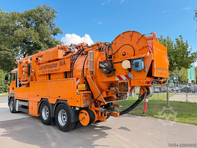 Saugwagen MAN TGS 33.540 Müller Saug-Druck-Kombispüler Recycle