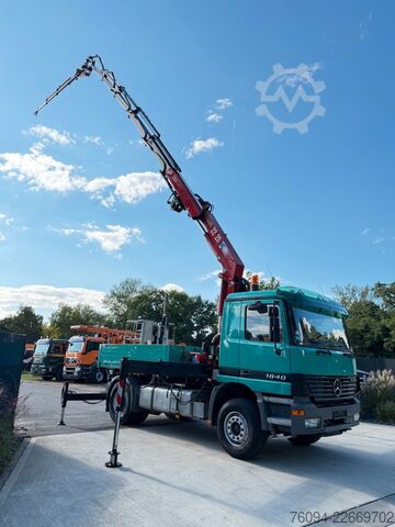 Autokran MERCEDES-BENZ Actros 1840 4x2 SZM Kran 26m FUNK WINDE Korb