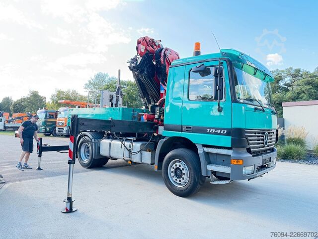 Autokran MERCEDES-BENZ Actros 1840 4x2 SZM Kran 26m FUNK WINDE Korb