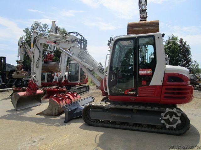 Mini excavators Takeuchi TB 290-2 - Powertilt + Schnellwechsler-Klima-4 Löf