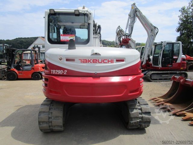 Mini excavators Takeuchi TB 290-2 - Powertilt + Schnellwechsler-Klima-4 Löf