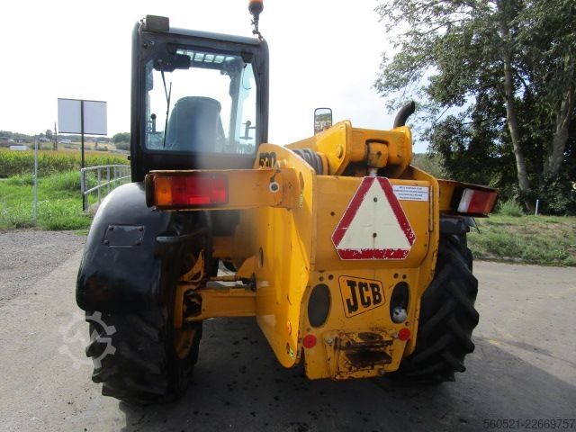 Telehandler / Telescope Forklift JCB 530-70 mit Palettengabel + Schaufel