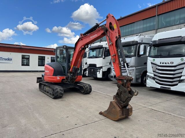 Mini excavator KUBOTA KX057-4 * SCHWENKBARE SCHNELLWECHSLER *