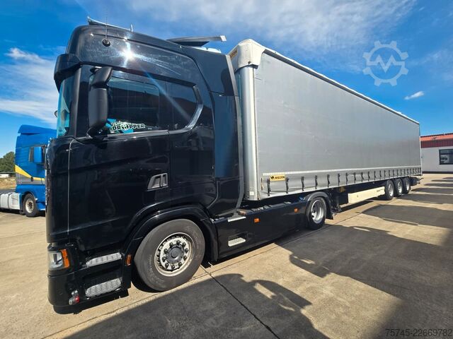 Volume tractor unit SCANIA S450 * ACC * RETARDER * WIELTON NS-3 * PR.+PL. *