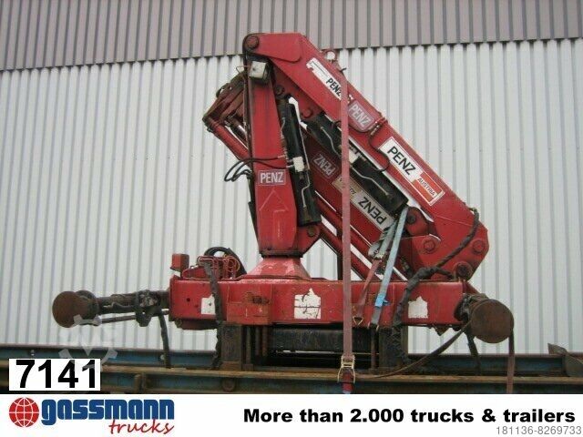 Truck mounted crane PENZ 13504 P Kran 4 Ausschübe